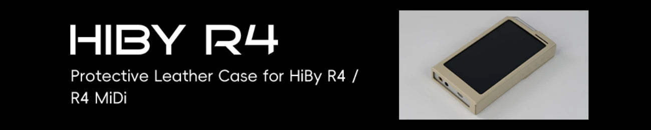 HiBy R4 MiDi HiFi Music Player – Quad DAC Android 12 Portable Audio System