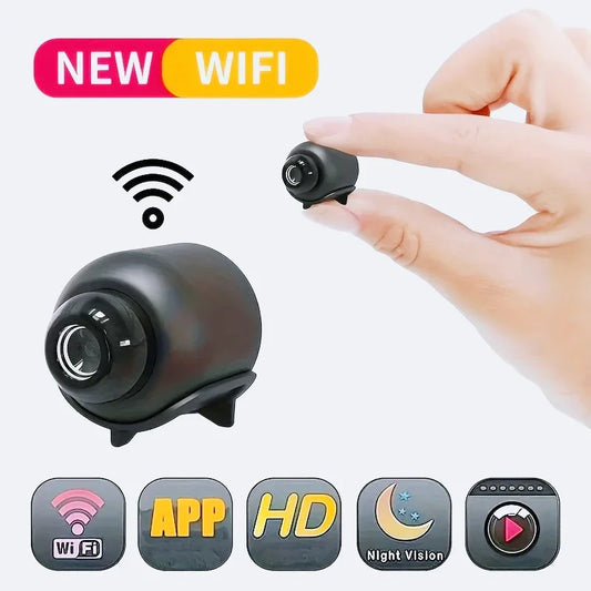 1080P Mini WiFi Security Camera – Indoor Baby Monitor