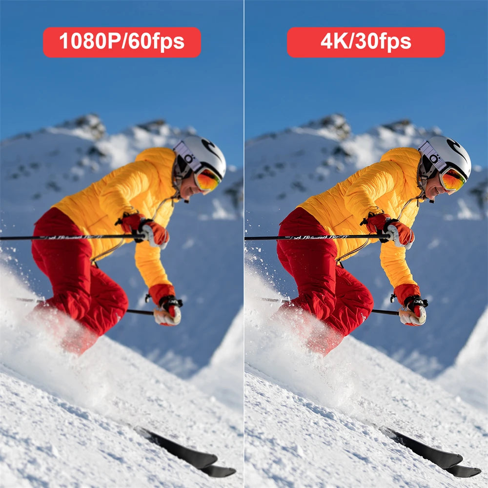 C100 Plus 4K Action Camera – Waterproof WiFi Sport Cam