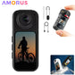 AMORUS Mini 2.7K Thumb Cam – WiFi Pocket Sport Camera