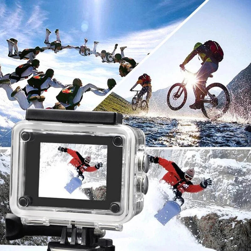4K Action Camera – WiFi Waterproof Sport Cam