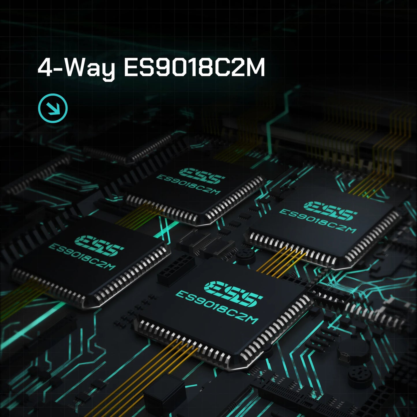 HiBy R4 MiDi HiFi Music Player – Quad DAC Android 12 Portable Audio System